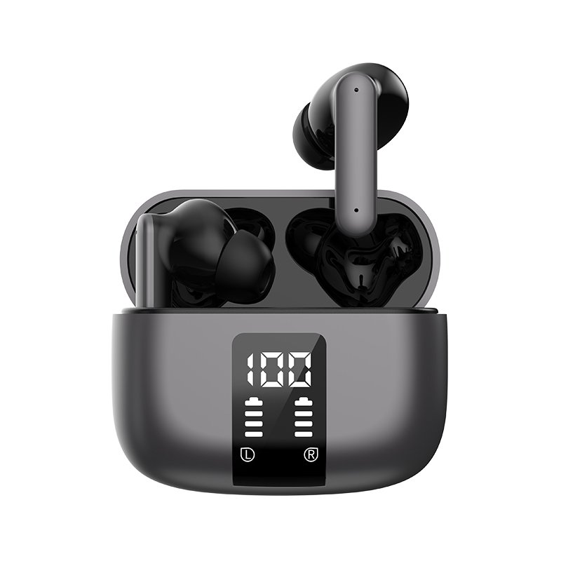 Hot Wholesale Touch Control Dual Mic ENC Noise Cancelling TWS Earphone In Ear Digital Battery Display Wireless Earbuds