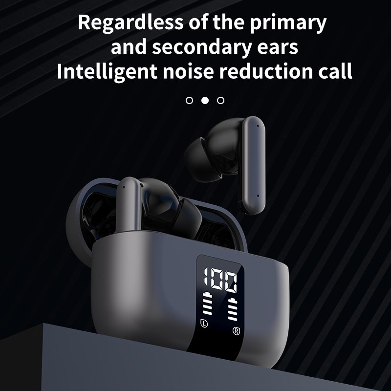 Hot Wholesale Touch Control Dual Mic ENC Noise Cancelling TWS Earphone In Ear Digital Battery Display Wireless Earbuds