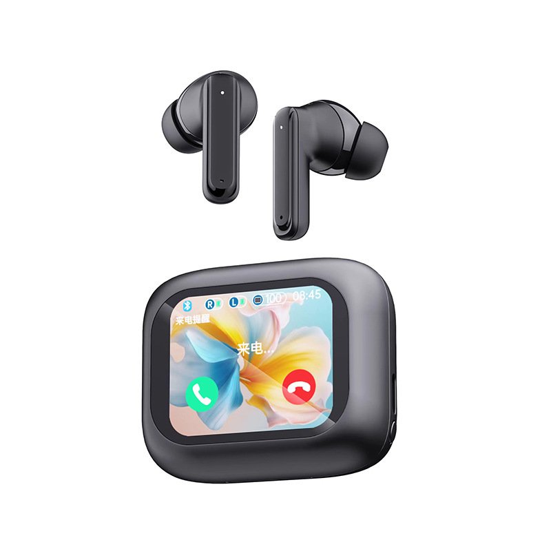 Touch LCD screen tws M6 hifi earbuds auricular Headsets Headphone Waterproof Sports Fitness Earring Wireless Earphone