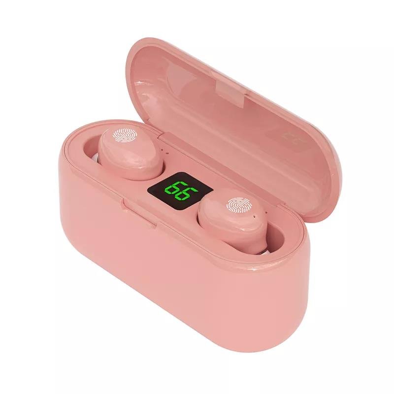 Hot Selling F9-5 F9 Earbuds Gaming Earphones Headsets 9D Hifi Stereo Wireless Earbuds Gaming In-ear Earphones Technology Tws F9