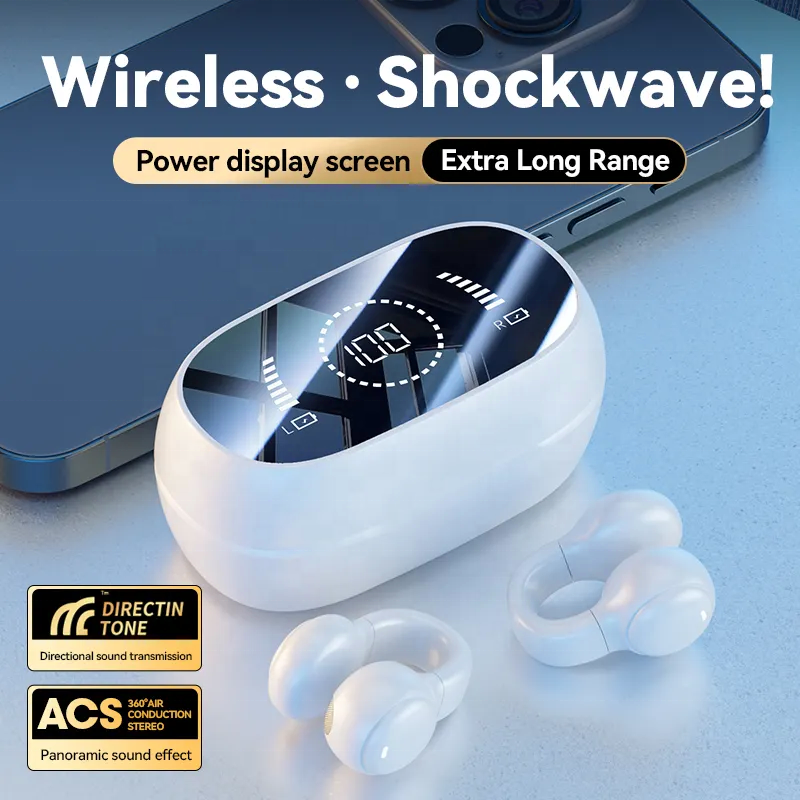 Wireless Headphones M47 Blue tooth Earphones Wireless Earbuds Bone Conduction 9D Sound Gaming Headsets Noise Canceling Sport