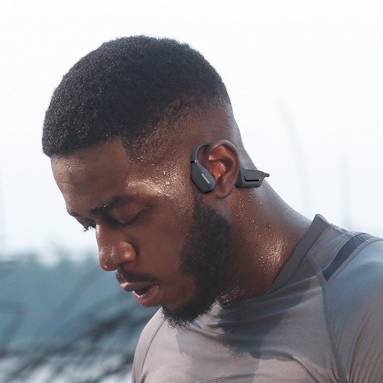 High Quality A886 Pro Ear Clip Headphones Sports Fitness Earring Style Air Bone Conduction Earbuds Bluetooth Earphones