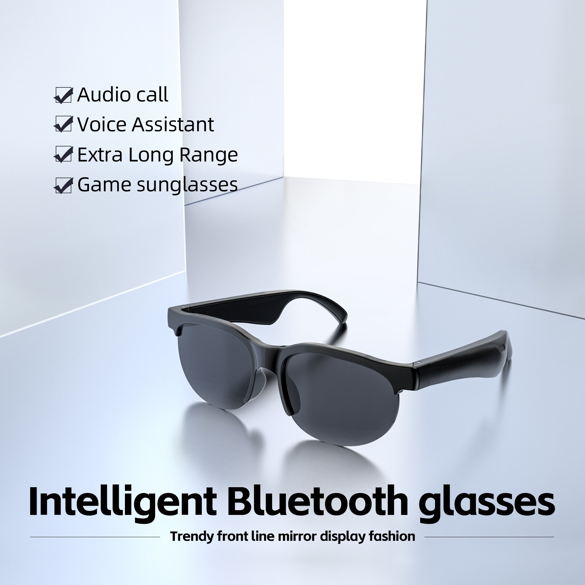 2024 Explosive Smart Audio BT5.3 XG88PRO Glasses Noise Cancelling TWS Earphones & Headphones