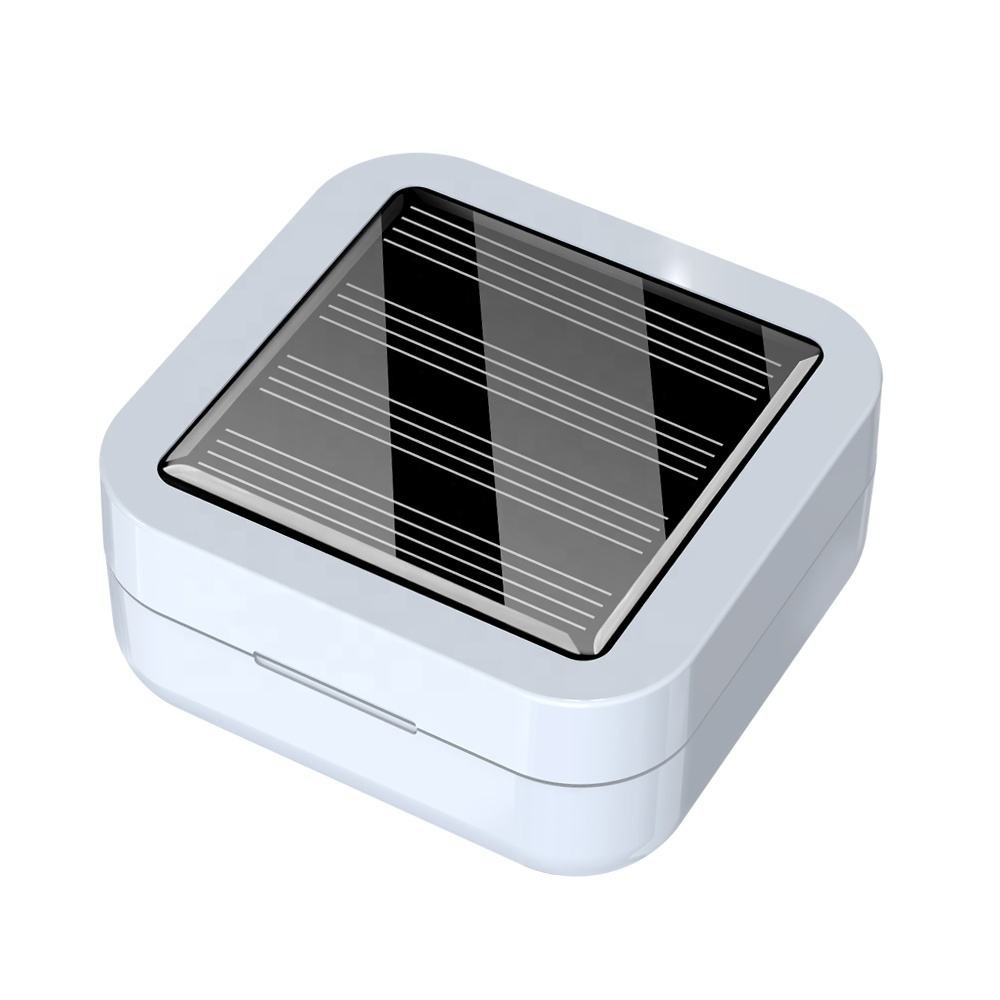 Solar power true wireless noise cancelling earbuds headphone earphone air6plus air6 plus best oem tws mini sport gaming ear buds