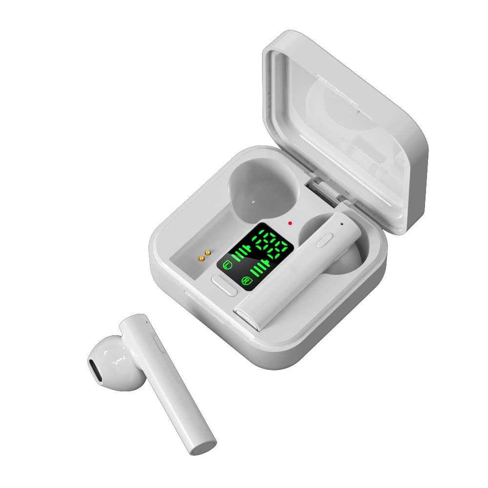 Solar power true wireless noise cancelling earbuds headphone earphone air6plus air6 plus best oem tws mini sport gaming ear buds