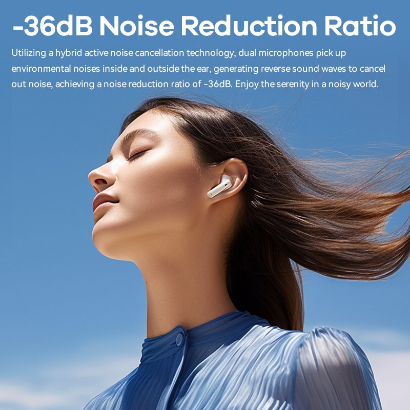 REMAX Custom logo ANC/ENC TWS True Wireless Earbuds Audifonos Inalambricos Bluetooth 5.3 Earphone Headphone