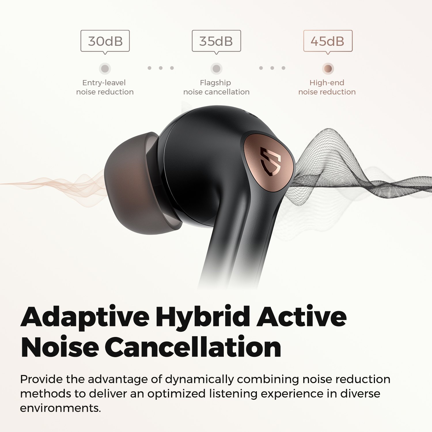 SoundPEATS Air4 Pro bluetooth earphone in ear detection headphones noise cancelling hifi audio wireless earbuds