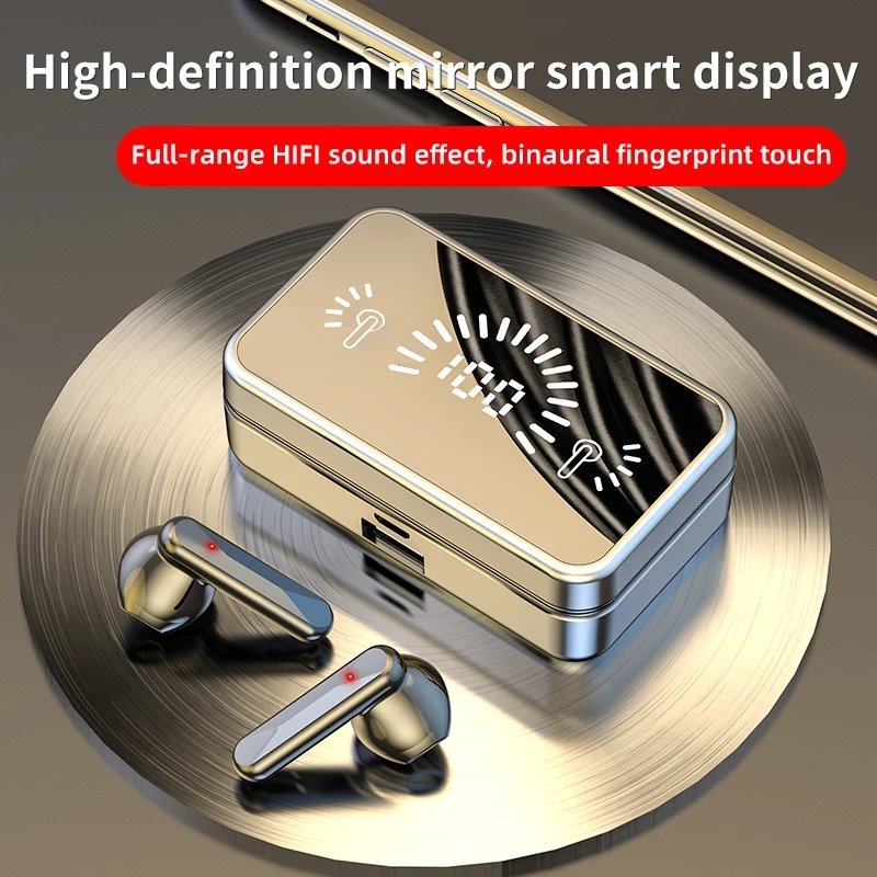 S20 TWS Earphone Wireless Headphone Stereo Headset Earbuds Noise Cancelling for Cellphones IOS & Android