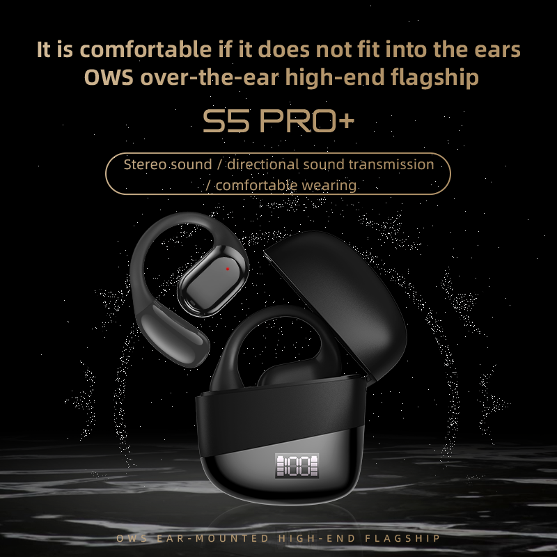 fashion new wireless Bluetooth earbuds TWS earphone comfort BT5.3 ANC ENC noise cancelling outdoor sports earbuds for men women
