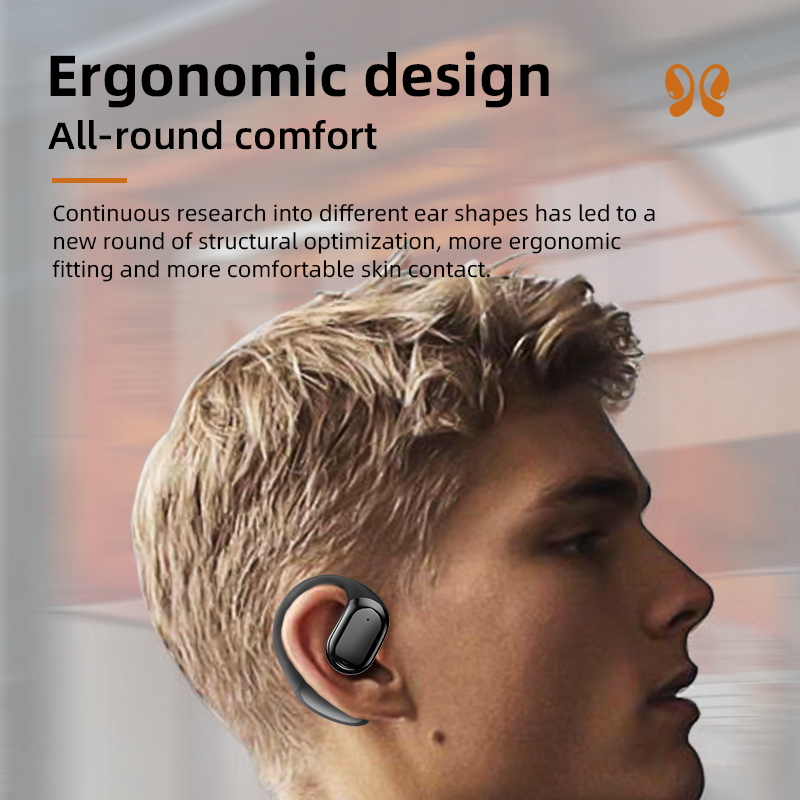 fashion new wireless Bluetooth earbuds TWS earphone comfort BT5.3 ANC ENC noise cancelling outdoor sports earbuds for men women