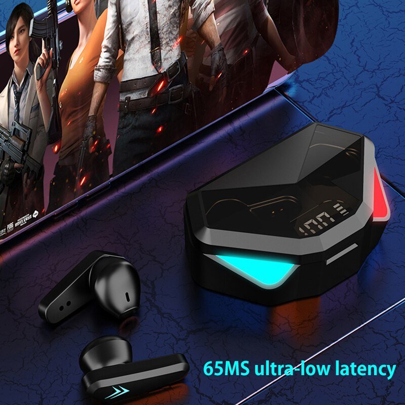 EONLINE TWS Wireless Earphone Sports Headphone With Microphone Waterproof 9D Hifi Stereo Mini Earbuds Noise Canceling