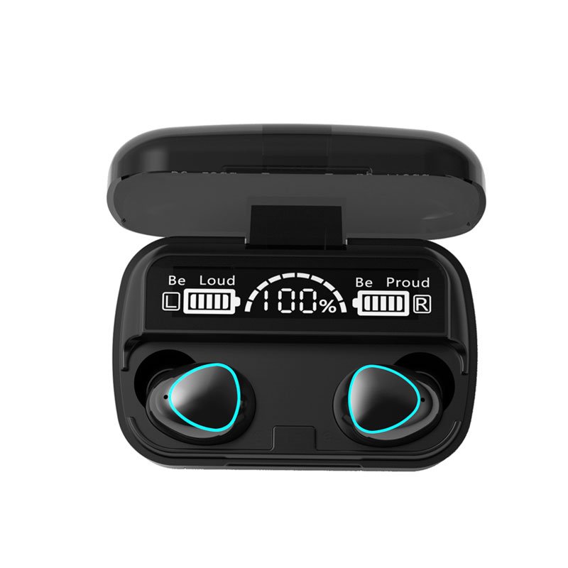 Mini 5.3 waterproof true wireless sport gaming bluetooth earphone noise cancelling touch control ENC TWS earbuds ear hook