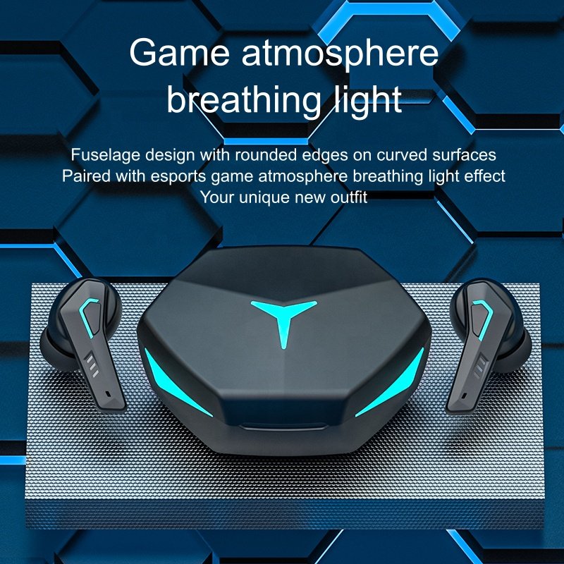 Newly Gaming Wireless Earphone DX22 Waterproof TWS Led Display Hifi Sound Auriculares Wireless Sports Earbuds Headphone DX 22