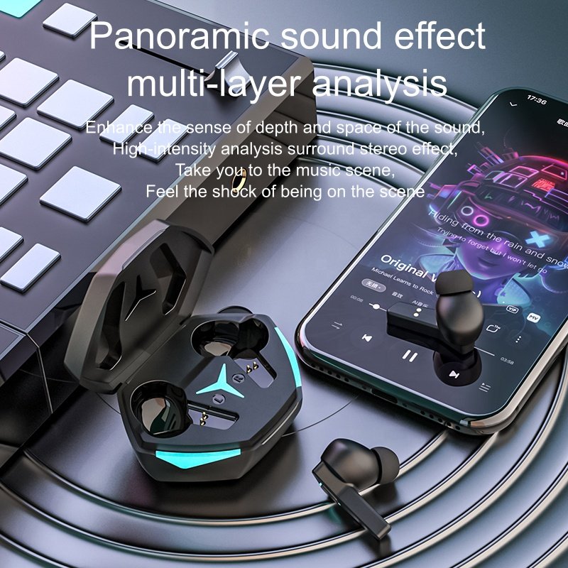 Newly Gaming Wireless Earphone DX22 Waterproof TWS Led Display Hifi Sound Auriculares Wireless Sports Earbuds Headphone DX 22