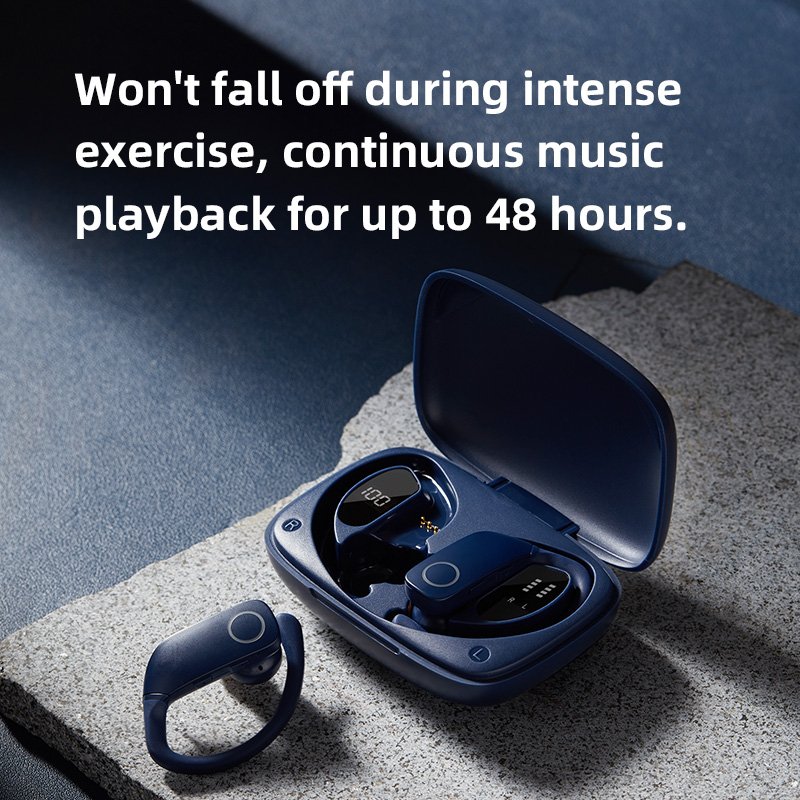 Sanag Z9 Sports Earbuds Wireless Bluetooth 5.0 Earphones with Charging Case Stereo HiFi Sound Noise Cancelling for Sport