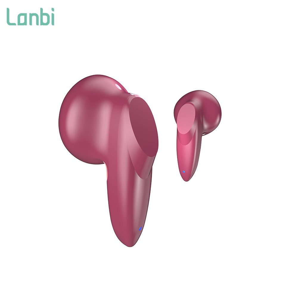 Lanbi Newest ANC ENC Earbuds BT 5.3 Waterproof Sports ANC Noise Cancelling Earphones TWS True Wireless Earbuds