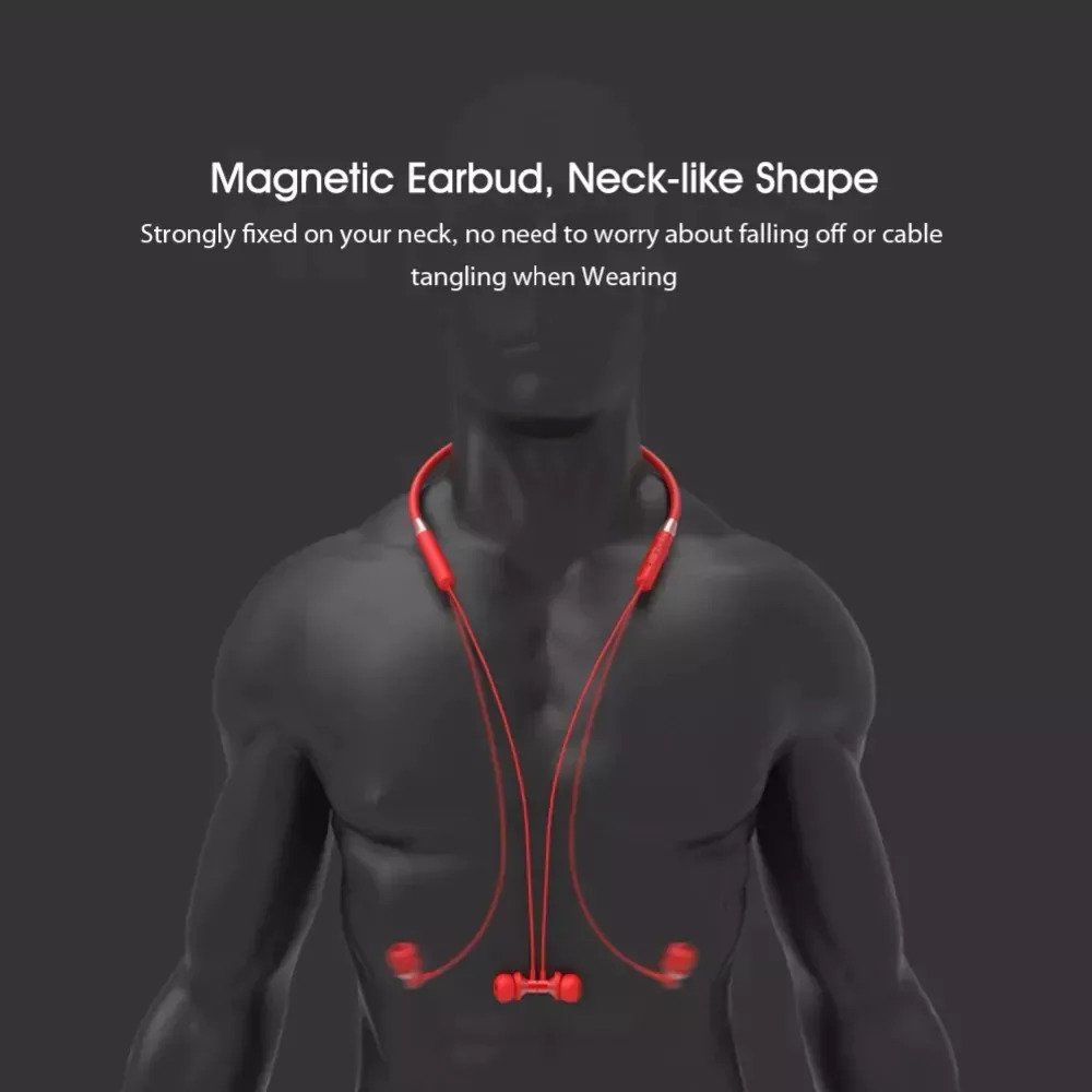 Original Lenovo HE05 Wireless earphone Silicone Noise Cancellation BT5.0 IPX5 Waterproof Sport Earphone Running Headsets Neckban