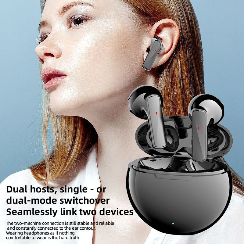 Hot Sale Bt 5.3 Tws Air5 Mini In Ear Headphones Voice Assistant Noise Cancelling Low Latency Earbuds Earphones For Android Ios