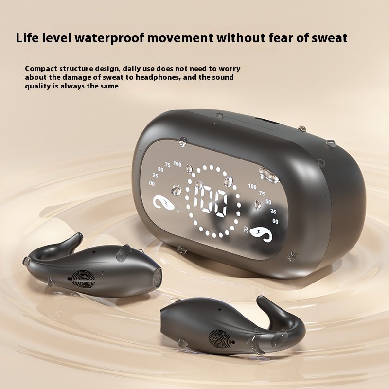 tws earbuds gaming M66 ear clip headphones ,sports headsetear,ear phones wireless,noise reduction anc headset