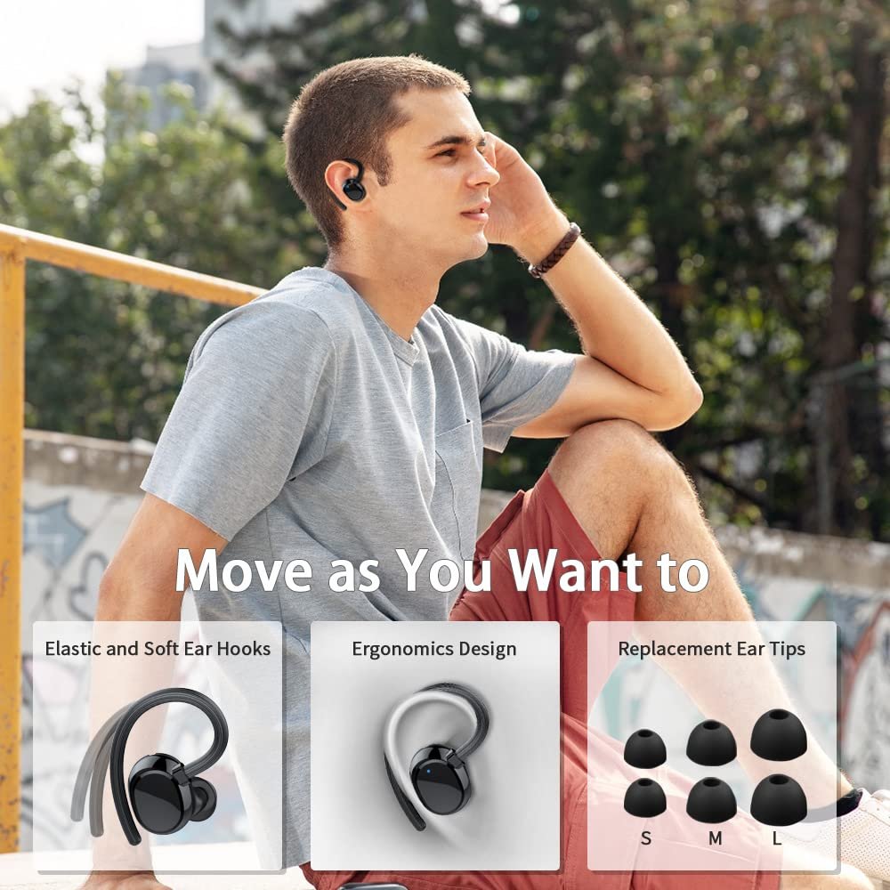 2024 Techsnex Q22 Noise Cancelling Ipx7 Bt5.3 True Wireless Earphones Earbuds TWS In-ear Gaming Headphones for Amazon