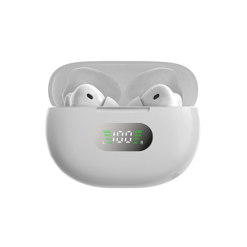 Active Noise Cancelling True Wireless Earbuds BT5.3 Battery Display Touch Control 10mm Drivers TN100