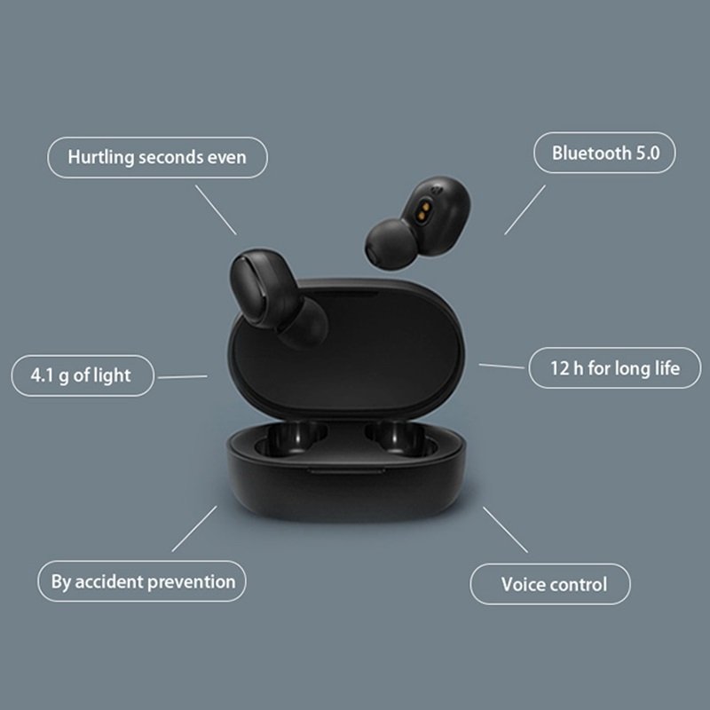 Hot original Airdots Earphone Mi True Wireless Headphones TWS Earbuds Basic 2 Headset Redmi Airdots S