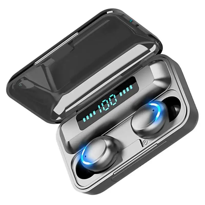 on ear headphone F9-5 wireless TWS noise cancelling headset earbuds gaming in-ear earphone TWS earbuds 2024 handsfree earphone