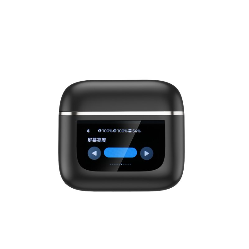 Cyberblue V8 TWS Earphones 2024 LCD Touch Screen Wireless Noise Cancelling Earbuds for Gaming & Sports