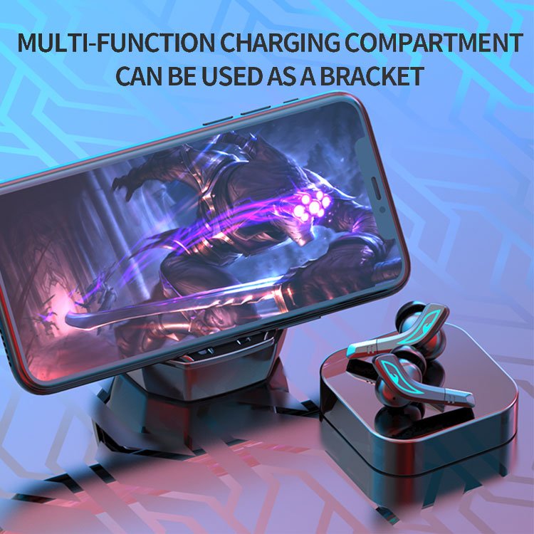 Amazon Top Seller 2022 Wireless TWS-DM158 True Wireless Stereo Earbuds Headphones Mini Blue Tooth 5.2 Earphone Dropshipping LED