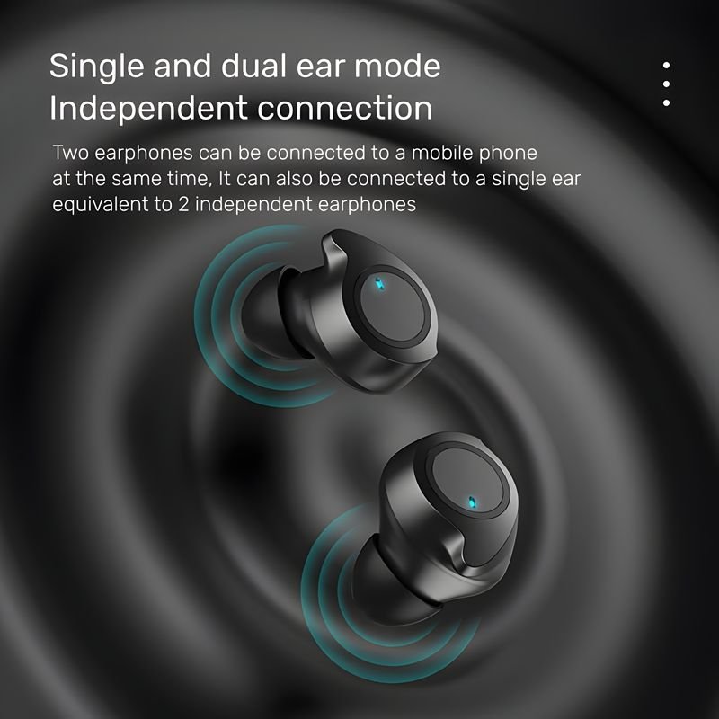 New DX20 TWS Earbuds True Wireless Stereo Touch Control Waterproof Led Digital Display In-ear Headphones DX-20 Mini Earphones