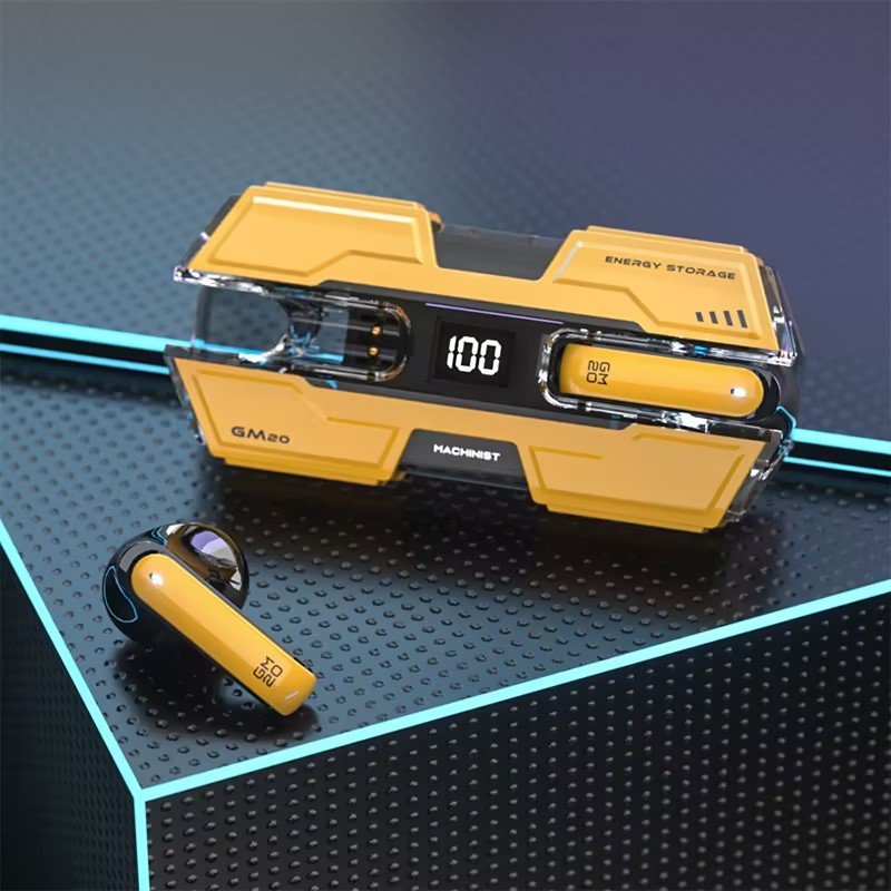 Wireless Earphone GM20 Headphone TWS Mini In-ear Earbuds Sports Gaming HIFI LED Power Display Audifonos Headset