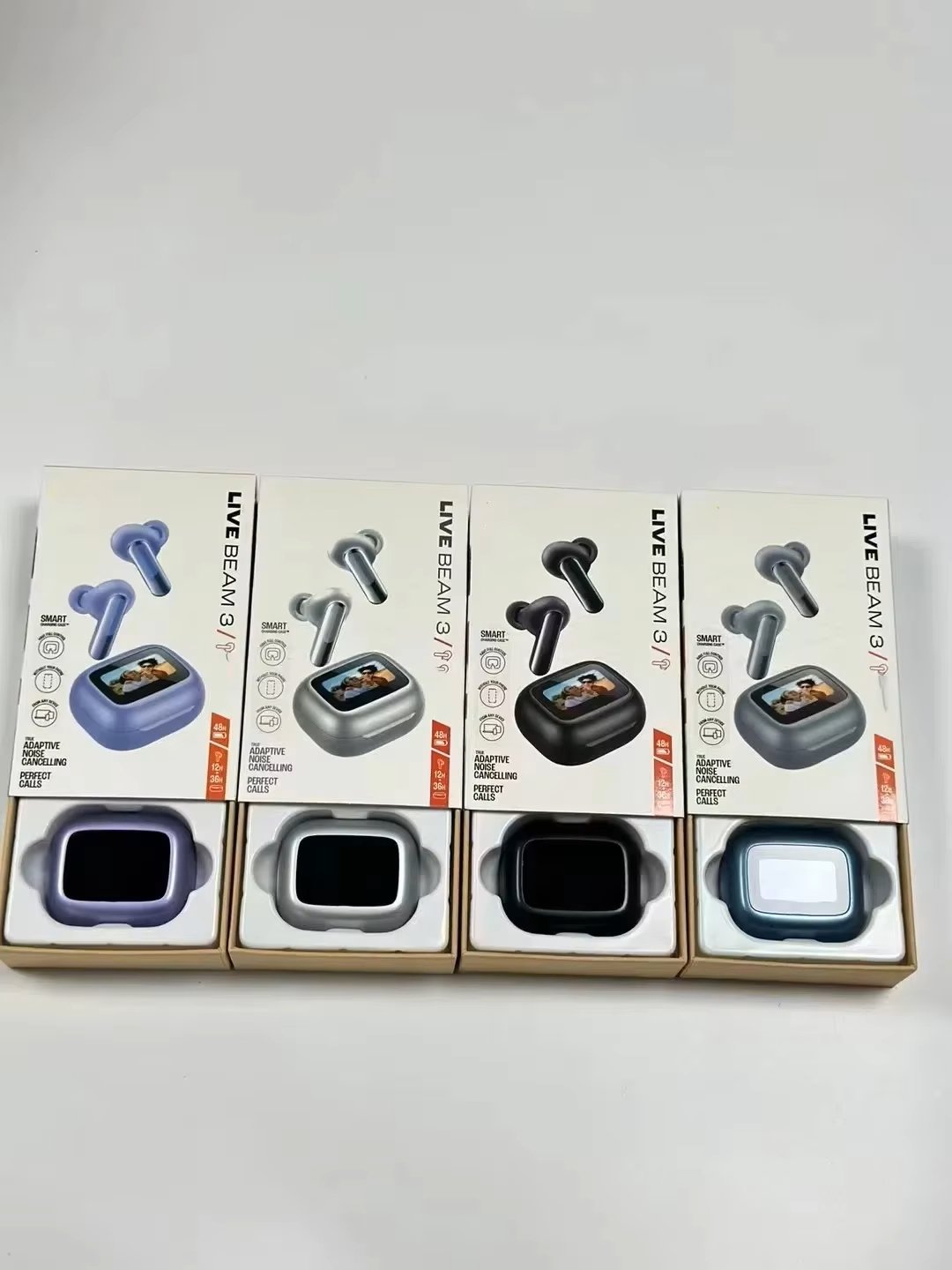 TWS Wireless Earbud BT5.3 Earphone ANC+ENC In Ear Touch Screen Control Active Noise Reduction Headset