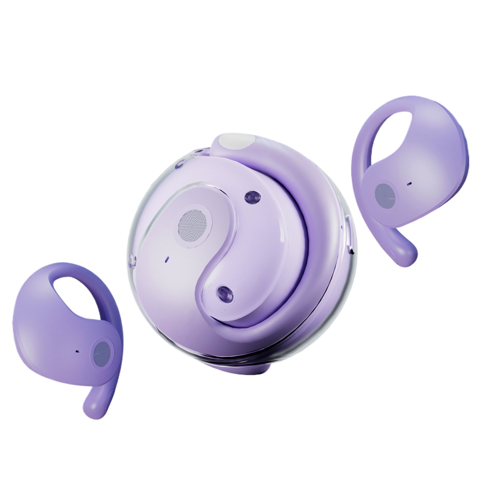 Open Ear OWS Sports Earbuds Wireless Stereo TWS Earphones Spherical Transparent Headphones JR07 Auriculares BY01 Audifonos