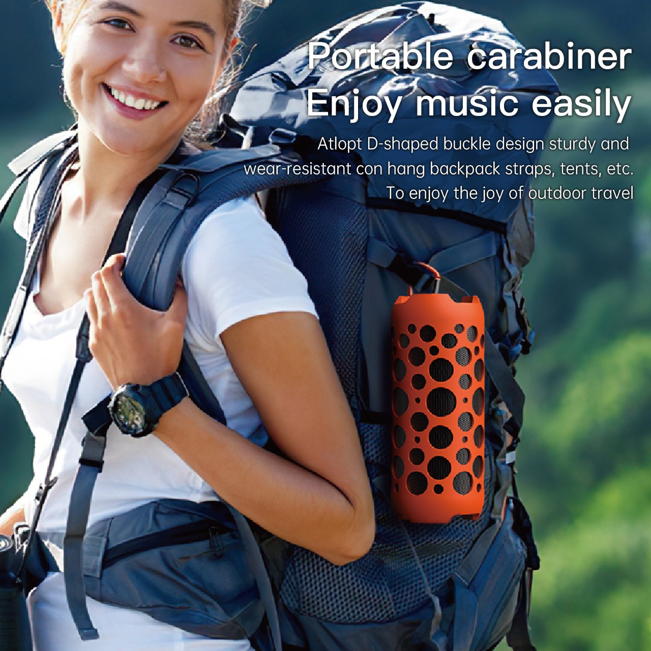 New Outdoor TWS Bluetooth Wireless Speaker Bluetooth earbuds 2 in 1 portable high-capacity Speaker Earphones Private Model