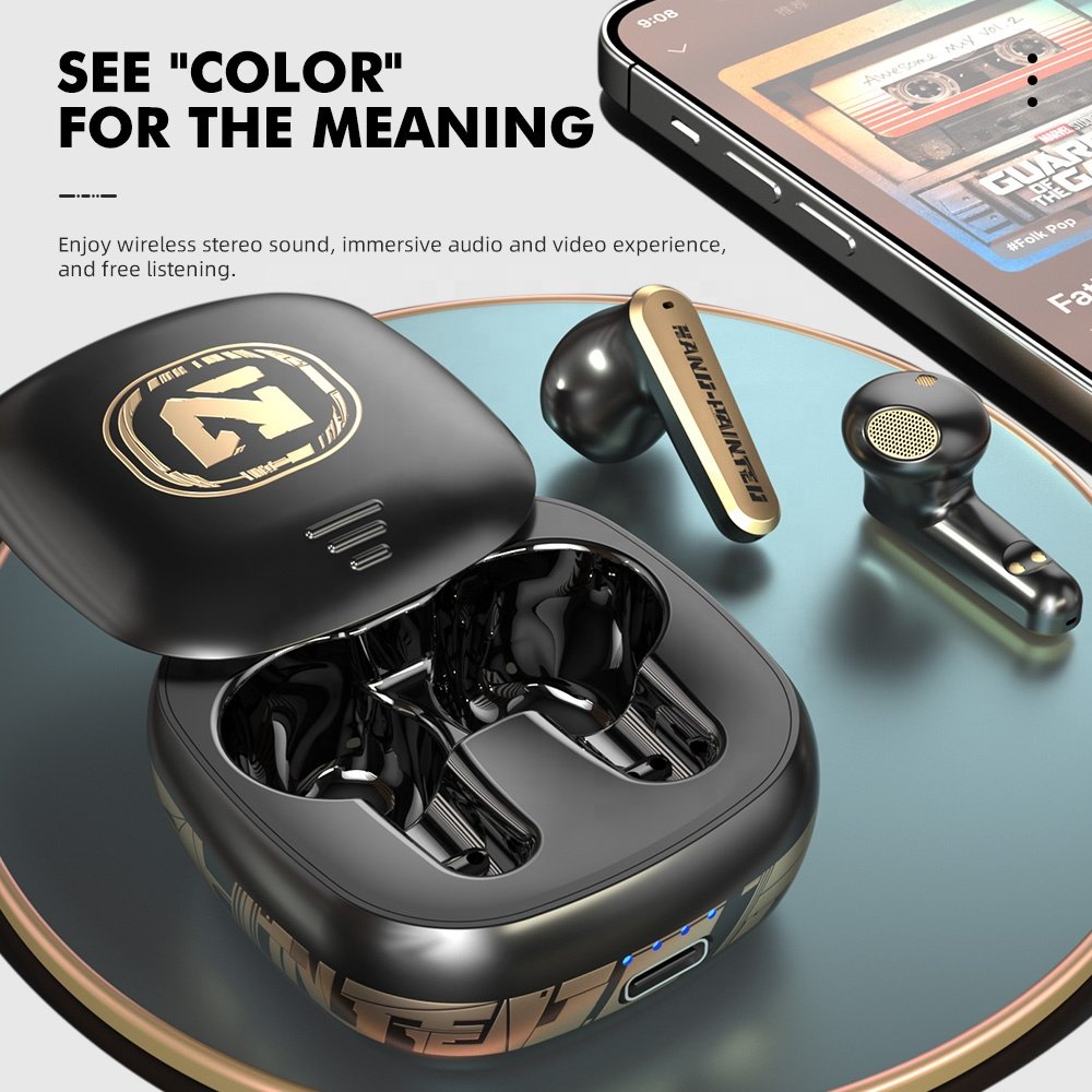 2023 Casque auriculares Earphone & Headphones Foldable Wireless Stereo TWS In-ear Earbuds Earphones Mini Gaming