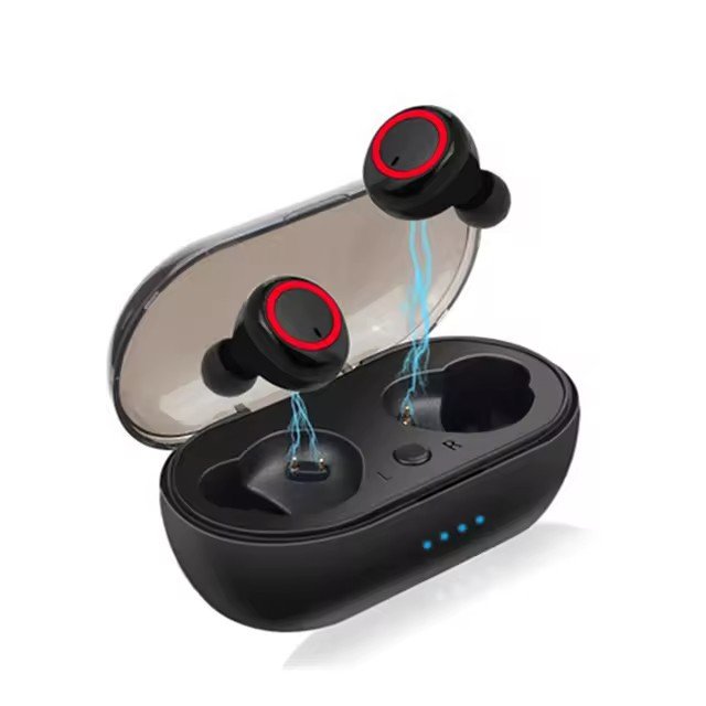 Hot Y50 Tws Wireless Bt 5.3 Earphones Noise Canceling Headset 3d Stereo Sound Music Earbuds In-ear Headphones Y50 Y30 Tws Enc Bt