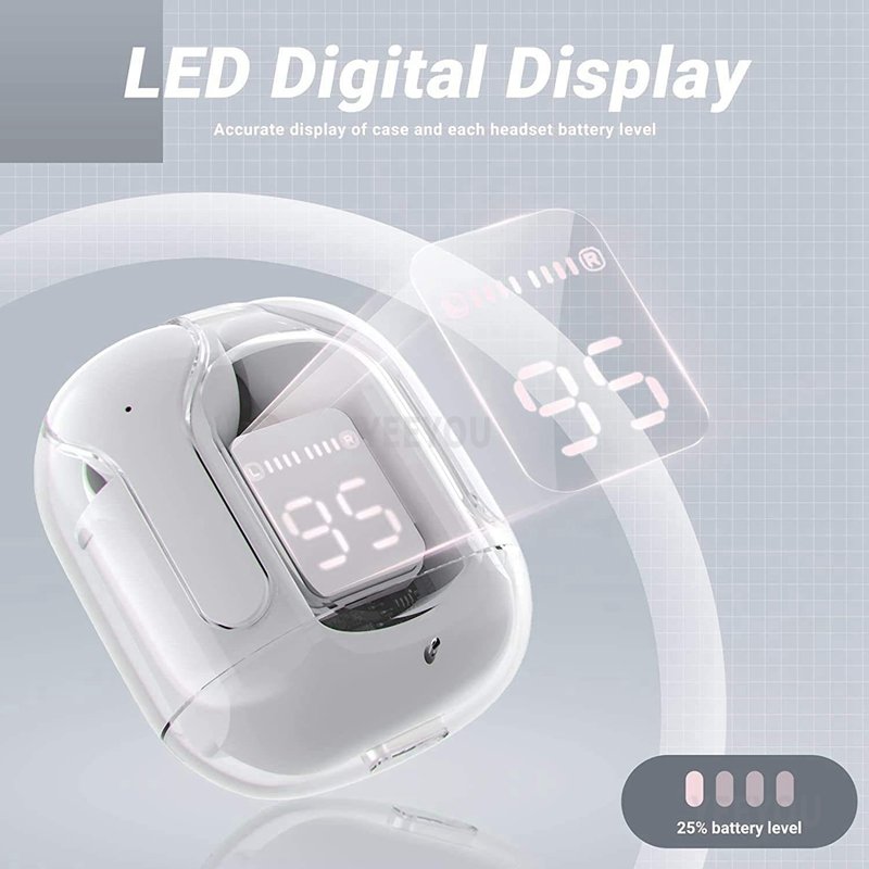 ENC TWS Xt16 17 Air31 Audifonos Wireless Earbuds with LED Digital Display Waterproof LED digital display earbuds