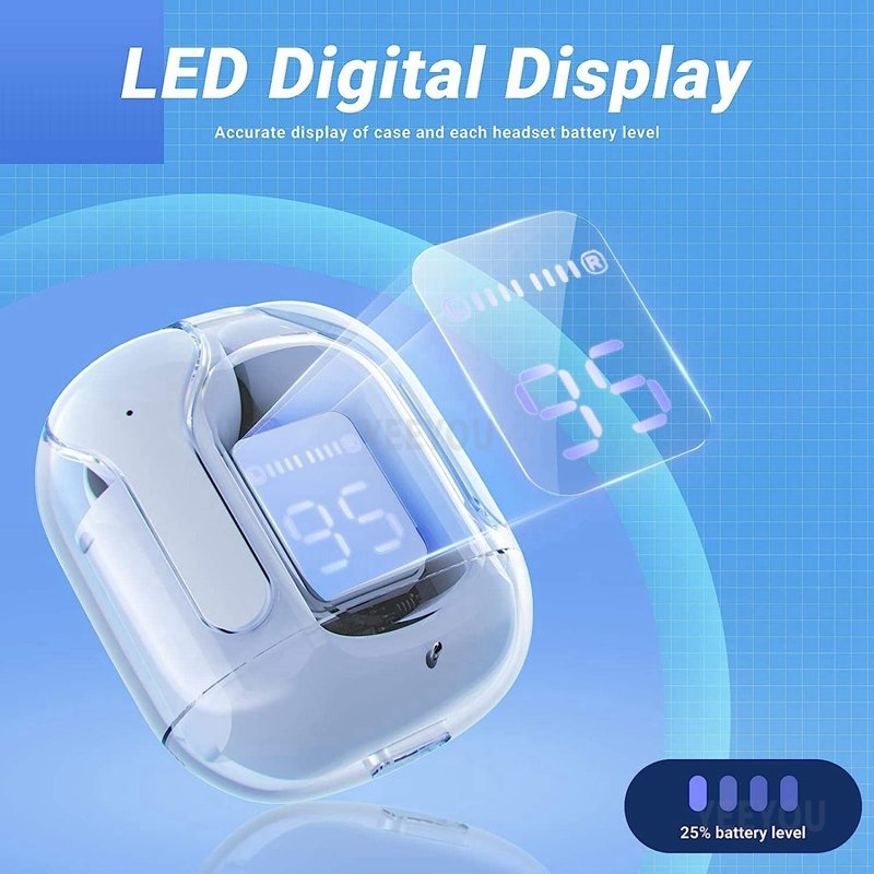 ENC TWS Xt16 17 Air31 Audifonos Wireless Earbuds with LED Digital Display Waterproof LED digital display earbuds