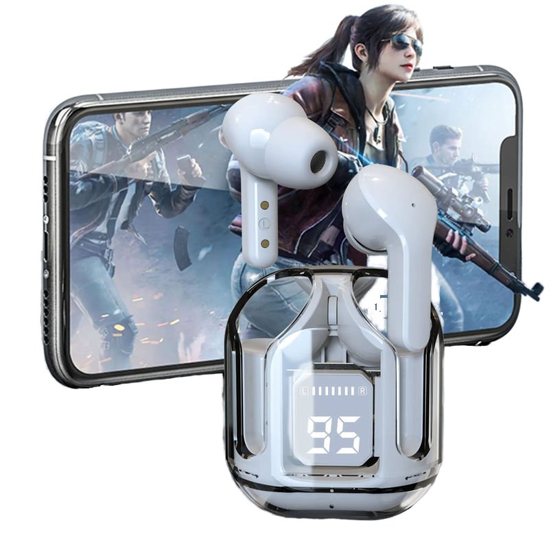 Transparent Wireless Bluetooth Earphones Manufacturer Wholesale Pro 6 TWS Hands Free Earphones Air MAX Pro Air 31