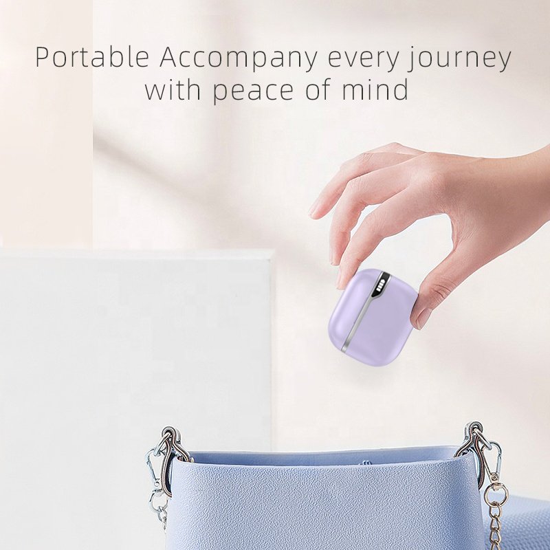 Sporty earphone with Digital Display Waterproof Headphones True Wireless Earbuds Noise Cancellation TWS Earphone