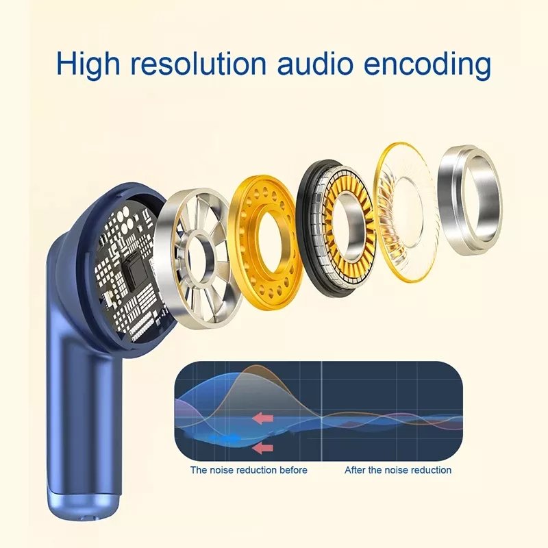 XY70 Stereo Waterproof Audionic Earbuds 2023 TWS ANC ENC Auriculares Gamer Hendsfree Earphone Fone TWS Les Ecouteurs Sans