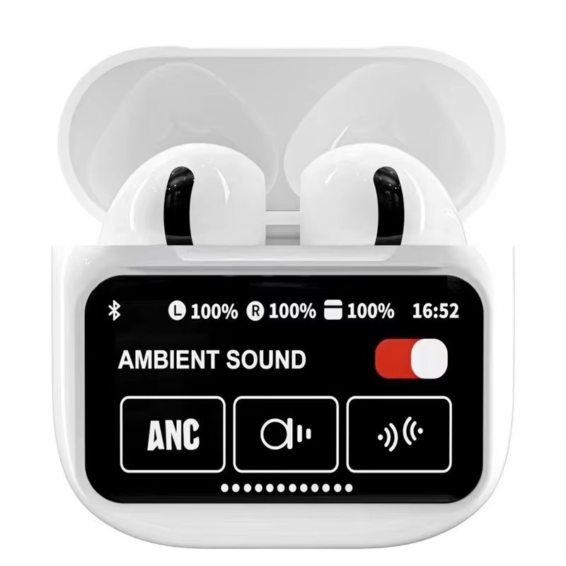 2024 new arrival A9 Pro Earbuds A10 A11 Pro Touch Screen TWS In-Ear ANC Wireless earphone BT5.3 Noise Cancelling Earphone