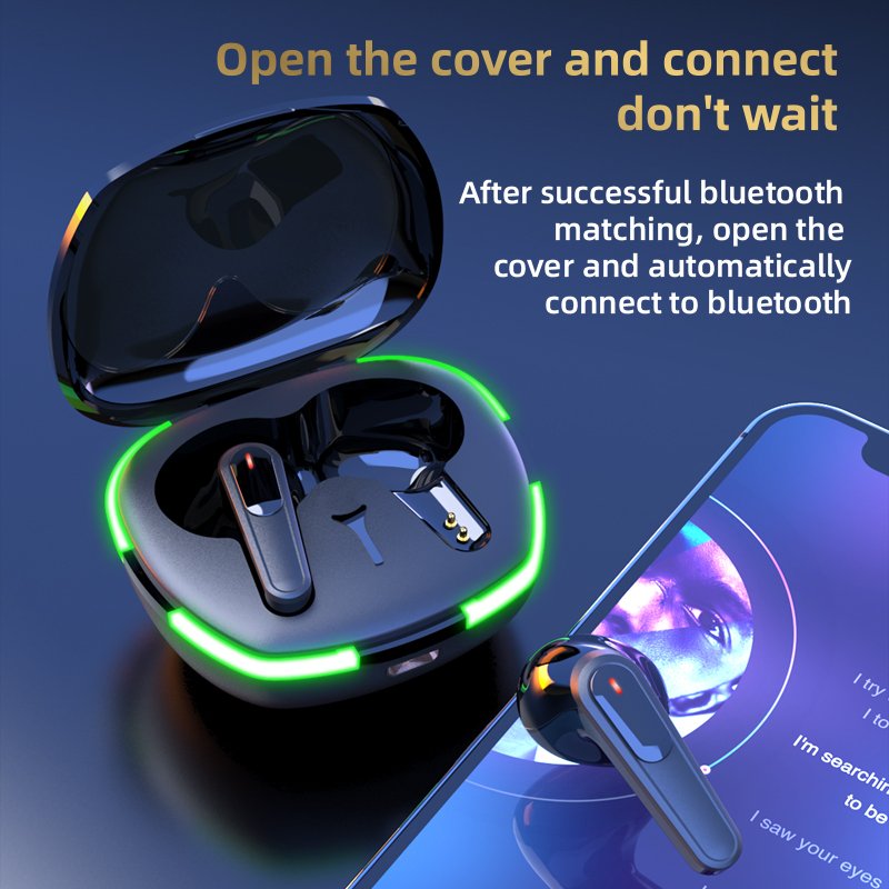 High Quality TWS Pro60 Earphones True Wireless Headset Auriculares Inalambricos Mini In Ear Earbuds Gaming Headphones
