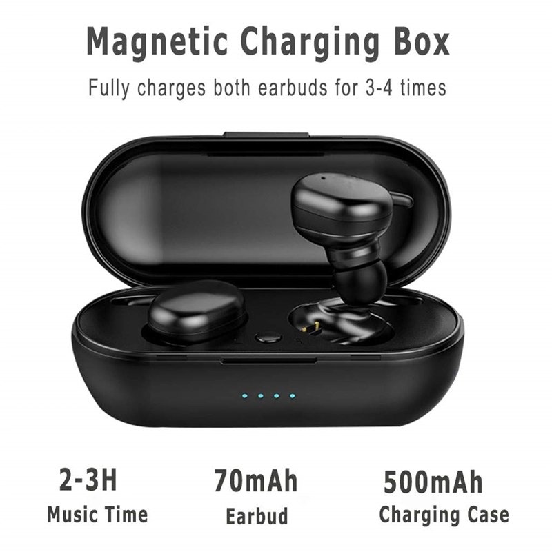 Y30 5.0 Wireless Earphones 4D Stereo Sound Intelligent Noise Cancelling Gaming Headset TWS S4 Mini Earbuds