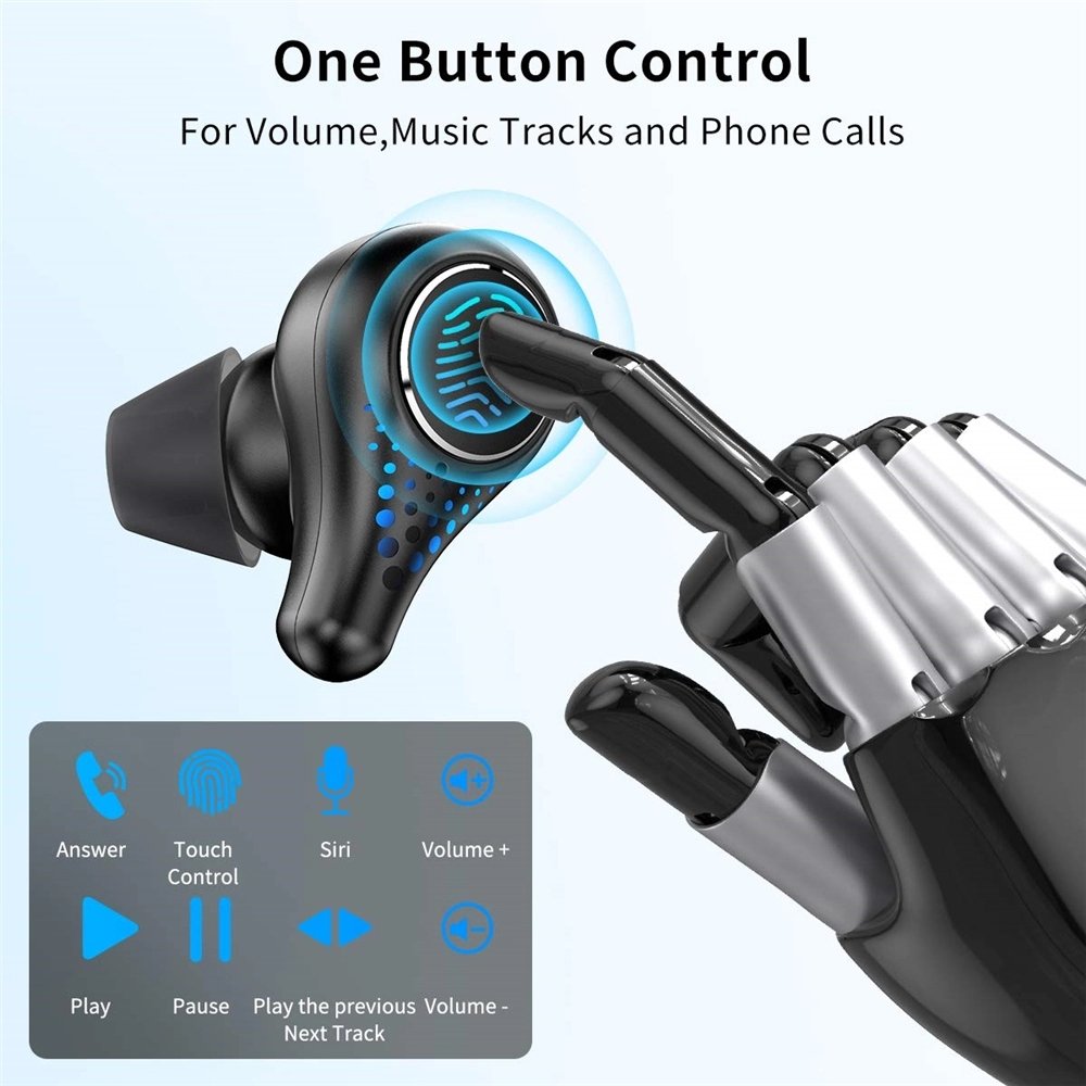 Y30 5.0 Wireless Earphones 4D Stereo Sound Intelligent Noise Cancelling Gaming Headset TWS S4 Mini Earbuds