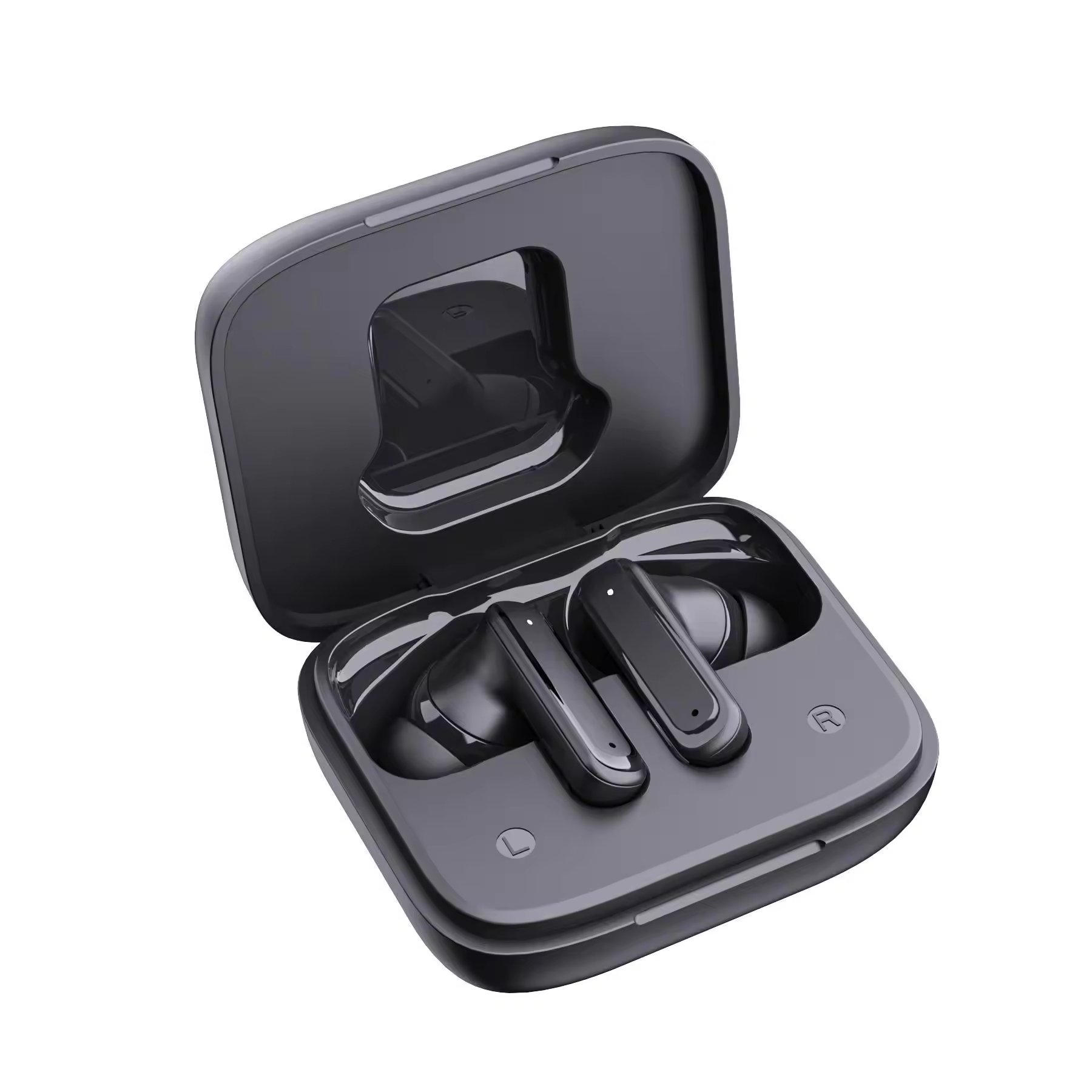 2024 new Wirelesses headphone ANC active noise cancelling earbuds IPX4 LED touch screen waterproof wireless earphone