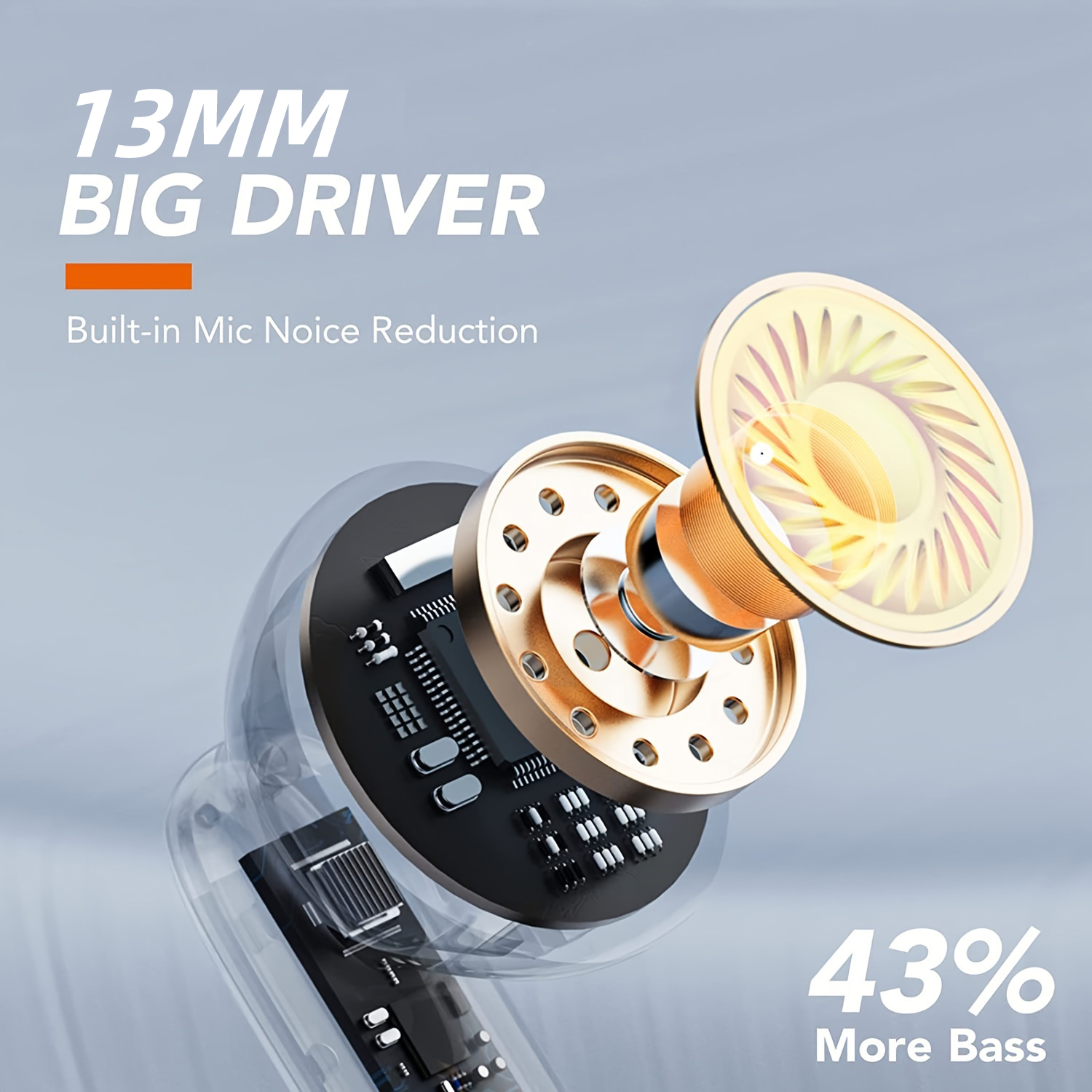 High Quality Noise Cancelling In-Ear Earphones Headphones Top Seller Touch Digital Display TWS BT 5.3 Wireless Earbuds