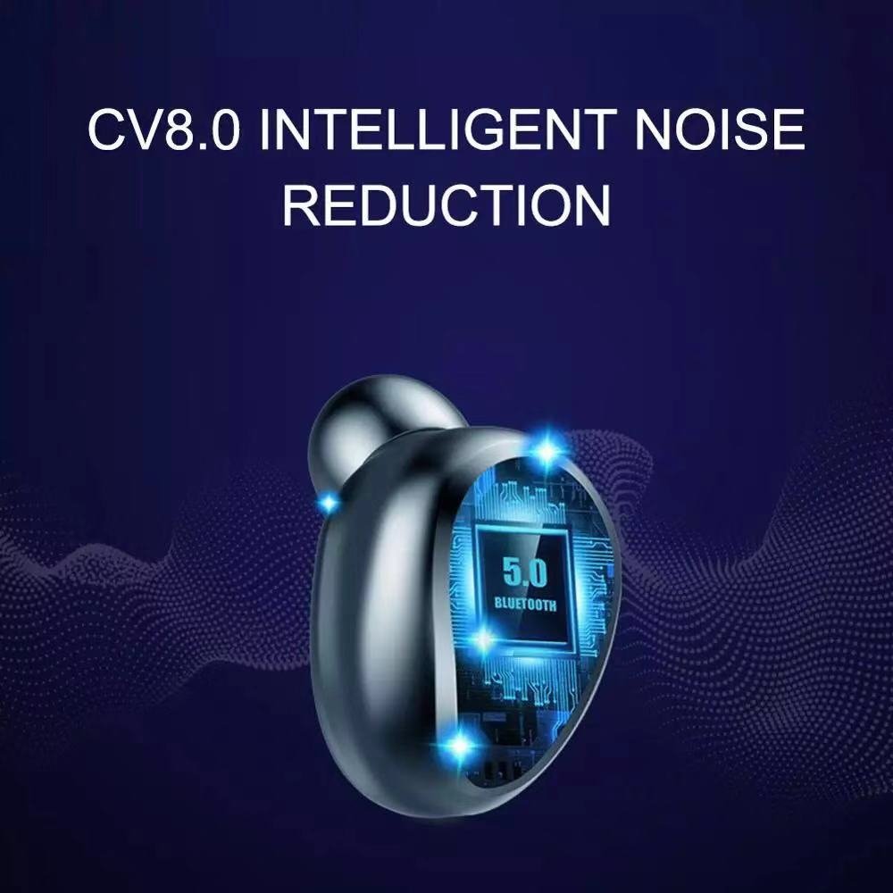 Cheap Big Battery Capacity BT Truely Wireless TWS Earbuds ear buds earphones headphones with power bank charger