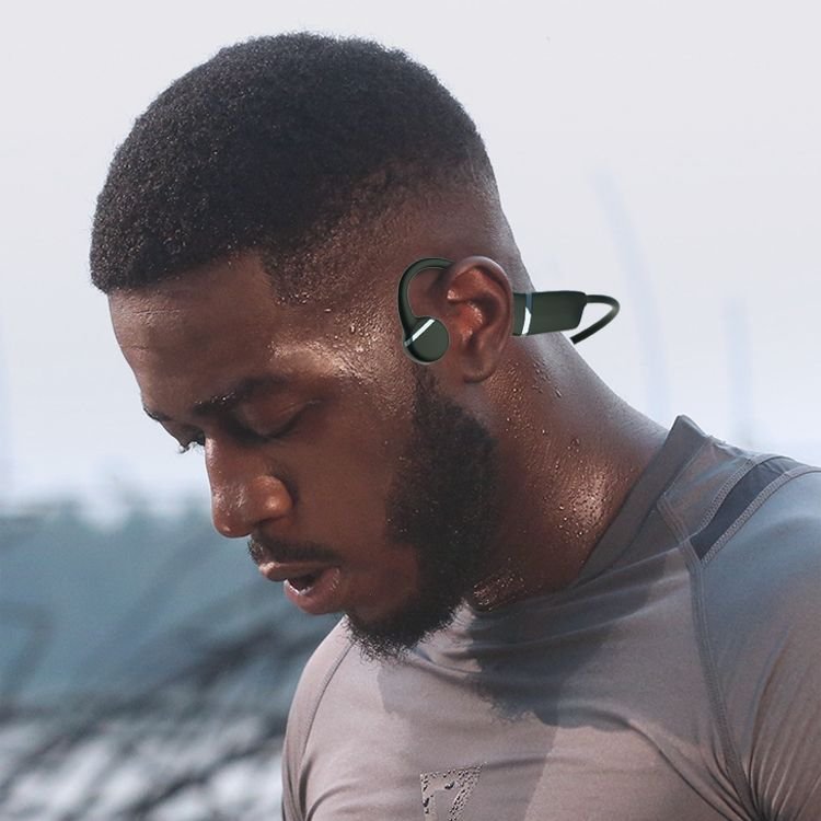 Low MOQ Hot sale Sport Earphone IPX-8 Waterproof Riding Bicycle Earphone Bone Conduction Headphone