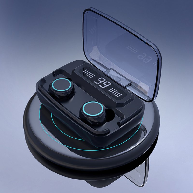 M11 TWS Mini Earphone With Power Bank IPX7 Waterproof HiFi Stereo Wireless BT Noise Reduction With LED Digital Display